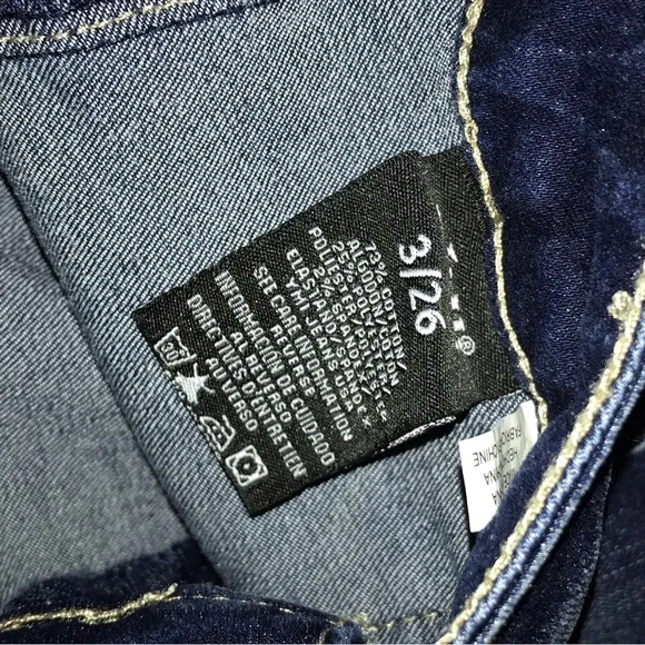 YMI Collections Carpenter Cargo Denim Jean Skirt NWT - Picture 6 of 6